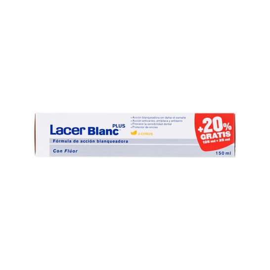 Lacer Blanc Plus D-CITRUS pasta de dientes blanqueadora 125 ml