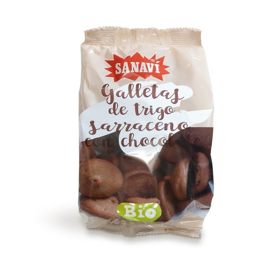 Sanavi Galleta de Trigo Sarraceno con Chocolate 200g