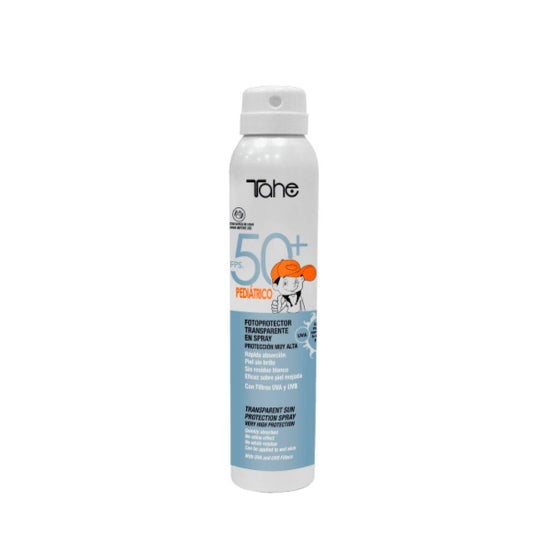 Tahe Pediátrico Protetor Solar Transparente em Spray SPF50+ 250ml