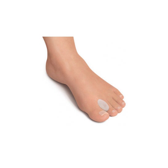 Separador de dedos con almohadilla para pies para Hallux Valgus Tamaño - Mediano M