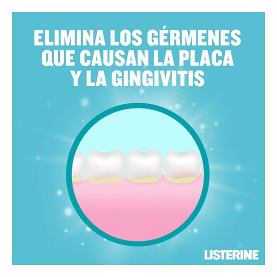 Listerine Enjuague Bucal Mentol Sabor Suave Sin Alcohol 500ml