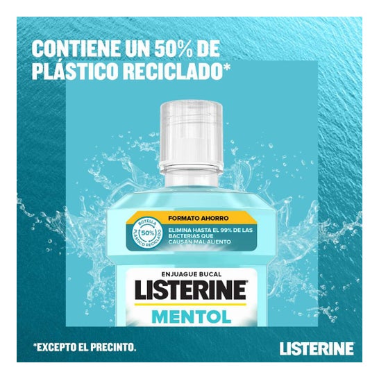 Lista Mentol Suave Zero Alcohol 1000 Ml – Freschezza Intensa Senza Alcol - 2