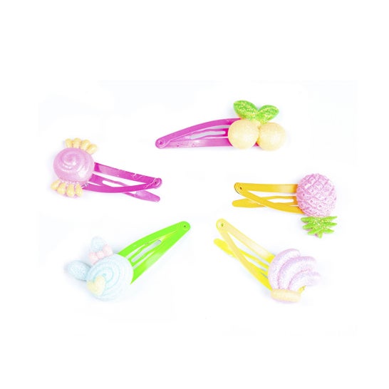 Inca Clips With Fruit Decorations 4.5cm 5uds