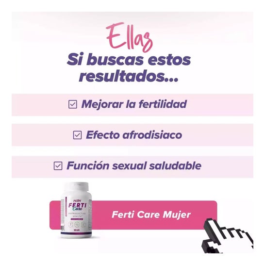 HSN Ferti Care Especial Mujer 120vcaps