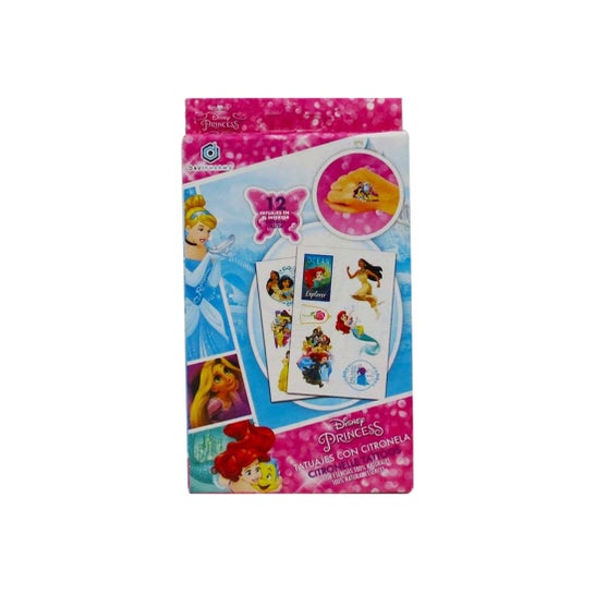 Davipharma Box Tattoos Citronella Princess Disney