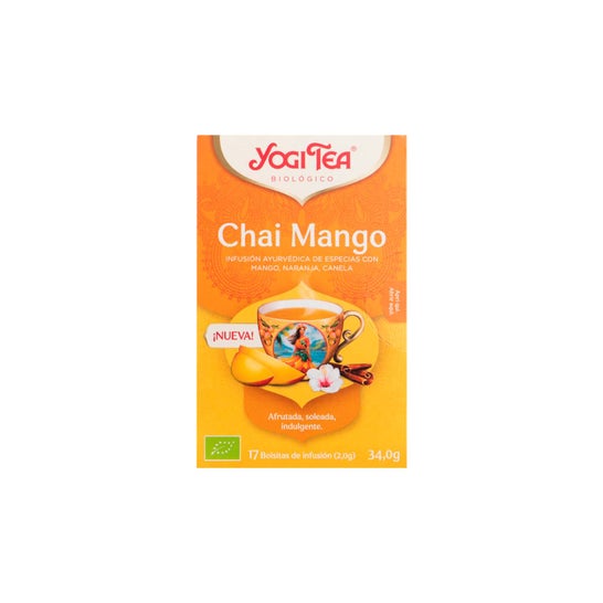 Yogi Tea Chai Mango 17 Bolsitas