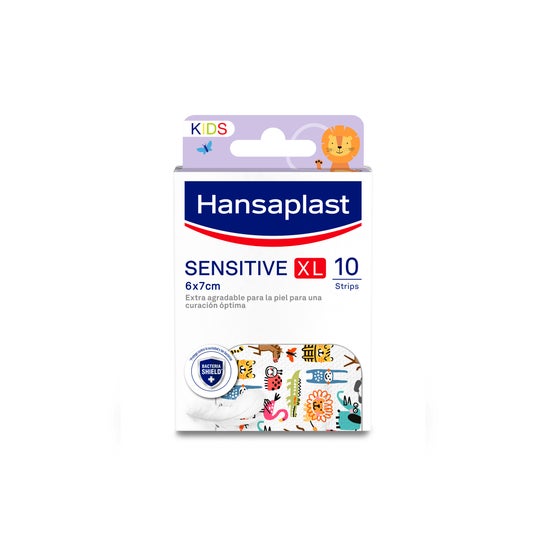 Hansaplast Sensitive XL Kids 10 apósitos