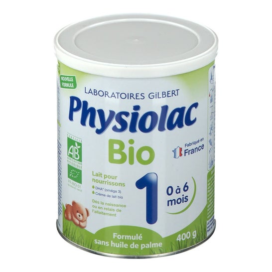 Latte biologico Physiolac1 Pdr 400G