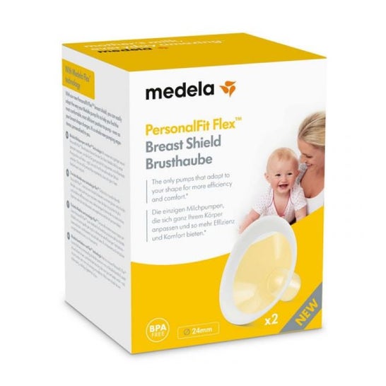 Teterell Medela PersonalFit Flex Protector Mama Extracción Leche TM 2uds