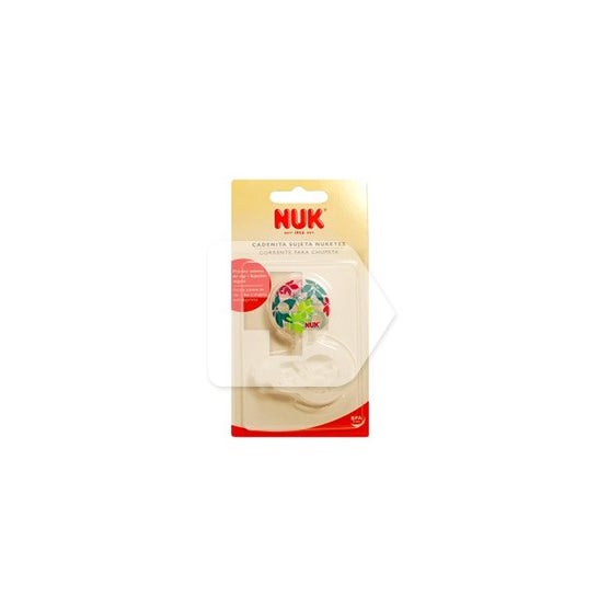 Nuk Nukete Happy cadenita sujeta chupetes 1ud