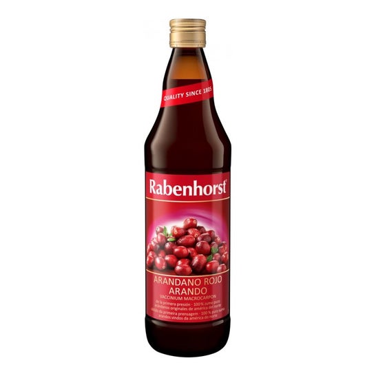 Rabenhorst Cranberry Juice American Red 750ml