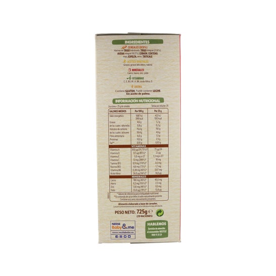 Nestlé papilla 8 cereales 800g