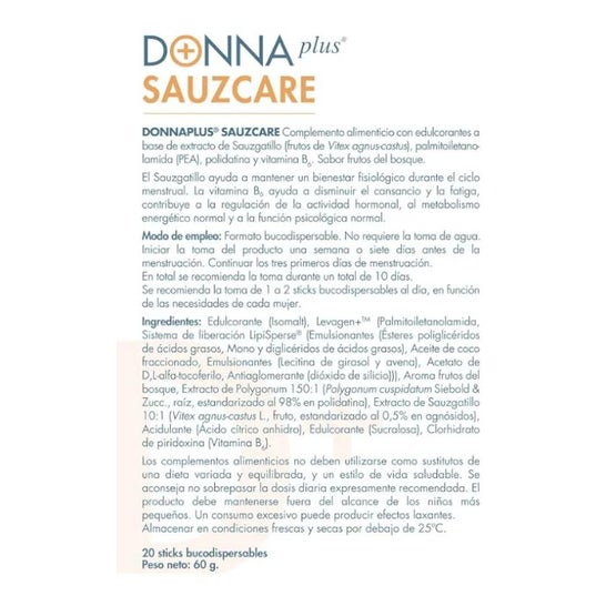 Ordesa Donnaplus Sauzcare 20 Sobres Ordesa Donnaplus Sauzcare 20 Sobres