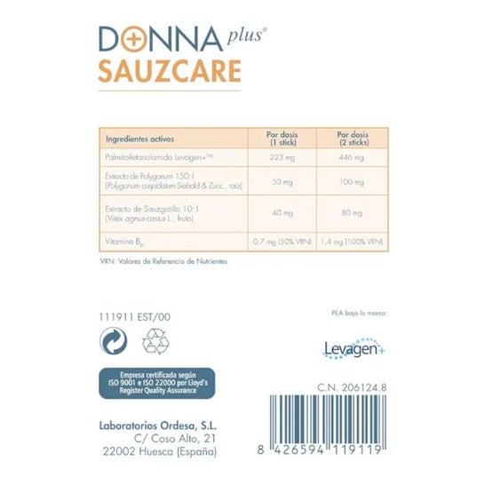 Ordesa Donnaplus Sauzcare 20 Sobres Ordesa Donnaplus Sauzcare 20 Sobres