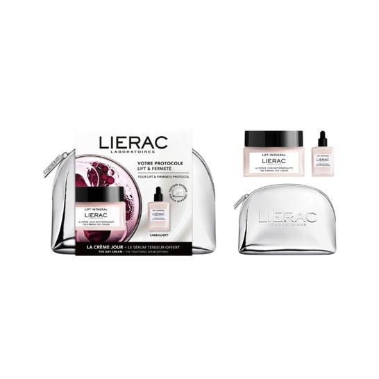 Lierac Pack Neceser Lift Integral Crema Día 50ml + Sérum Tensor 15ml