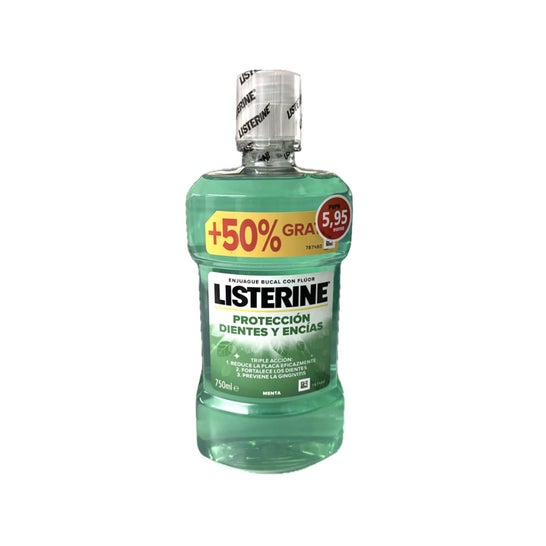 Listerine Protección Dientes y Encías Colutorio 750 ml