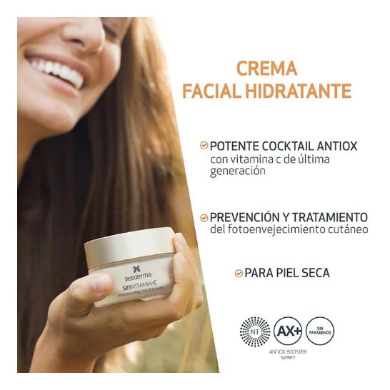 Sesderma C-Vit krem nawilżający 50ml Sesderma C-Vit krem nawilżający 50ml
