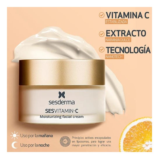 Sesderma C-Vit krem nawilżający 50ml Sesderma C-Vit krem nawilżający 50ml