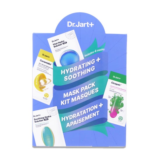 Dr.Jart+ Kit Hidratación y Calma 4 Mascarillas