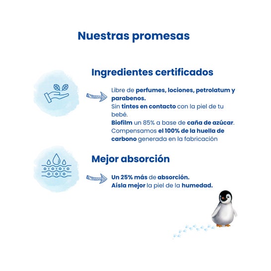 Pingo Pañales Ecológicos T1 Recién Nacido 27uds