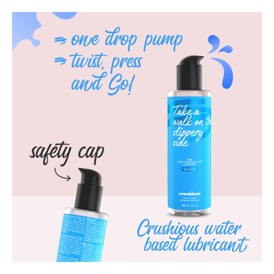 Crushious Lubricante a Base de Agua 250ml