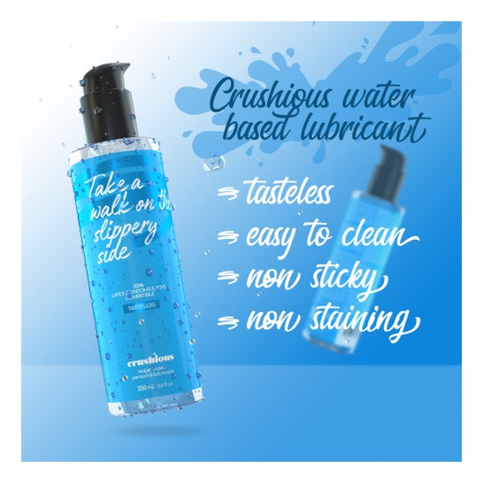 Crushious Lubricante a Base de Agua 250ml