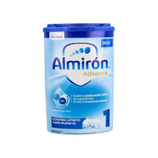 Almirón Advance AR1, Leche de Fórmula para Bebé Anti Regurgitación, desde  Primer Día, 800g : : Alimentación y bebidas