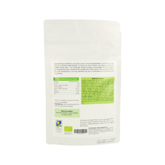 Salud Viva Acerola Polvo Eco 80 g