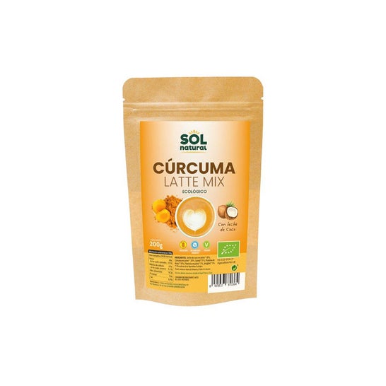 Sol Natural Cúrcuma Latte Mix Bio 200g