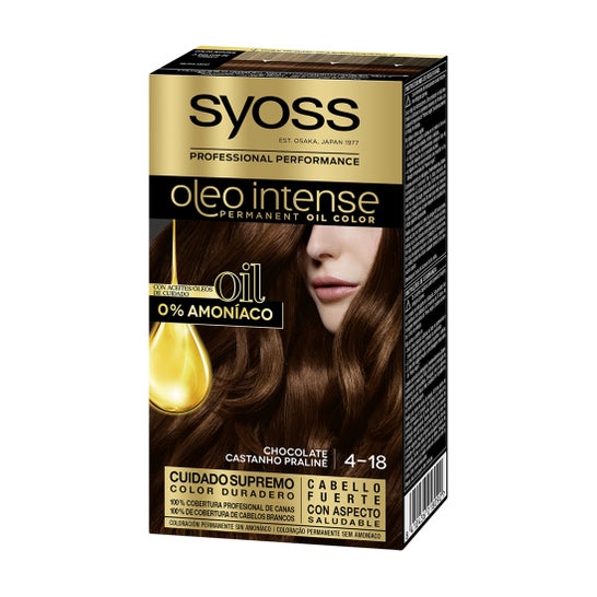 Syoss Oleo Intense N°4.18 Chocolate Pack 5 Unità