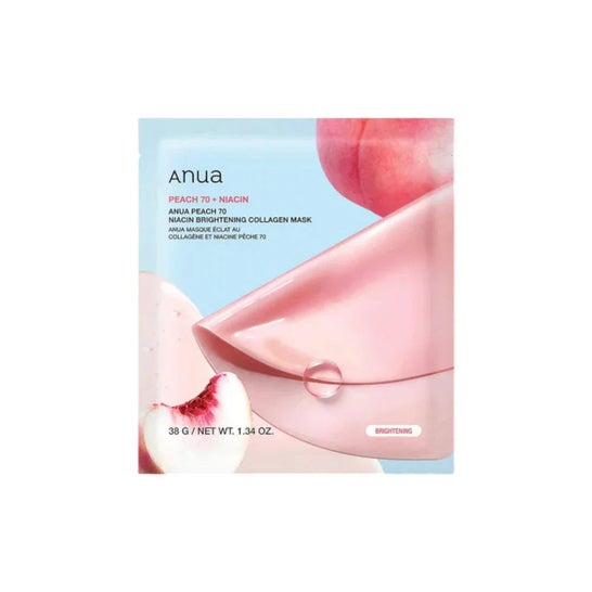 Anua Peach 70 Niacin Brightening Collagen Maske 34 g