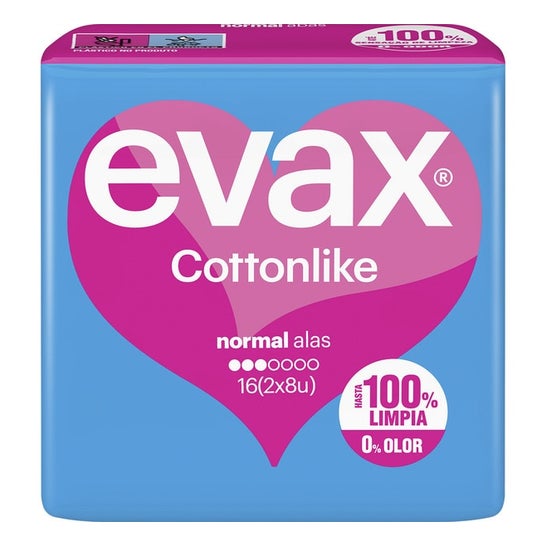 Evax Cottonlike Compresa Alas 16uds
