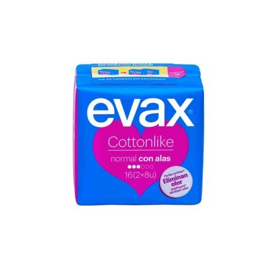 Evax Cottonlike Compresa Alas 16uds