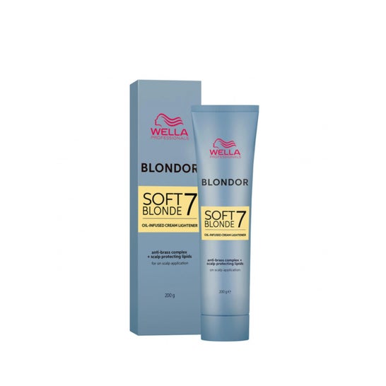 Wella Blondor Soft Blonde 7 Cream 200g