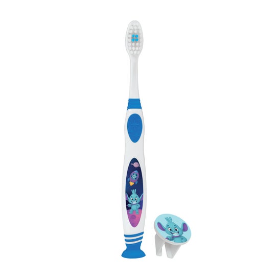 Plic Cepillo Dental 6–9 Años Tapa Ventosa Dupont 612 Azul 1 ud