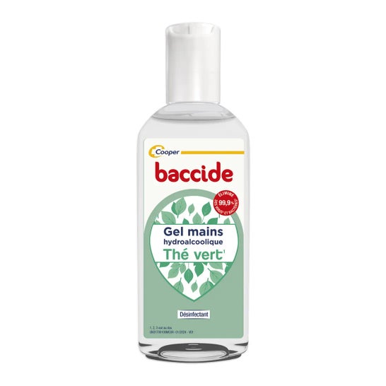 Baccide Gel Mains Hydroalcoolique Thé Vert 30ml