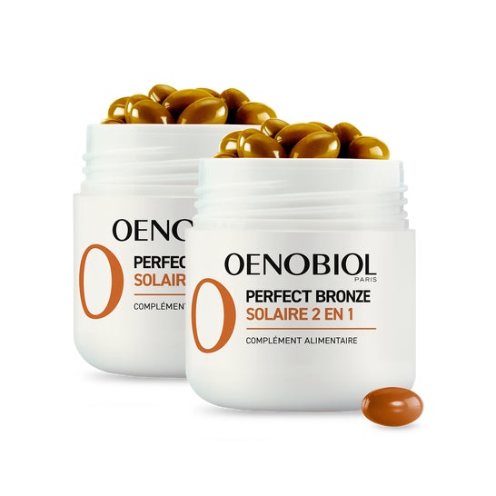 Oenobiol Perfect Bronze Solaire 2 En 1 2x30 Capsules Végétales