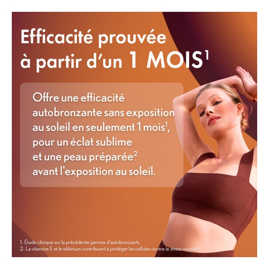 Oenobiol Perfect Bronze Solaire 2 En 1 2x30 Capsules Végétales
