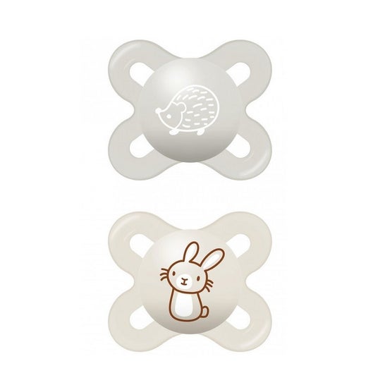 Mam Baby Silicone Soother Start 0-2 M Groen