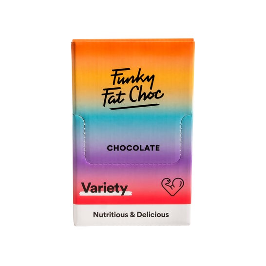 Funky Fat Foods Chocolate Keto Variety 10x50g