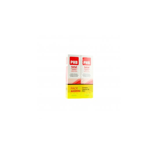 Phb Total Pasta Dentifrica 75 ml +75 ml