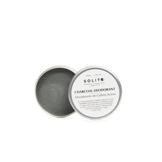 Solito Solid Deodorant Koolstof 50g