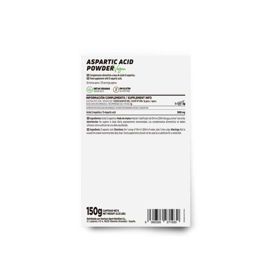 HSN Ácido D-Aspártico en Polvo 150 g