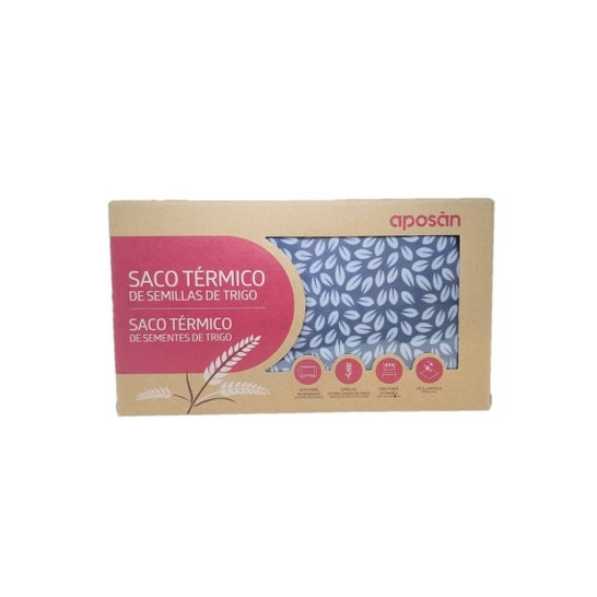 Aposan Saco Térmico de Sementes Trigo Cinza 1 Unidade