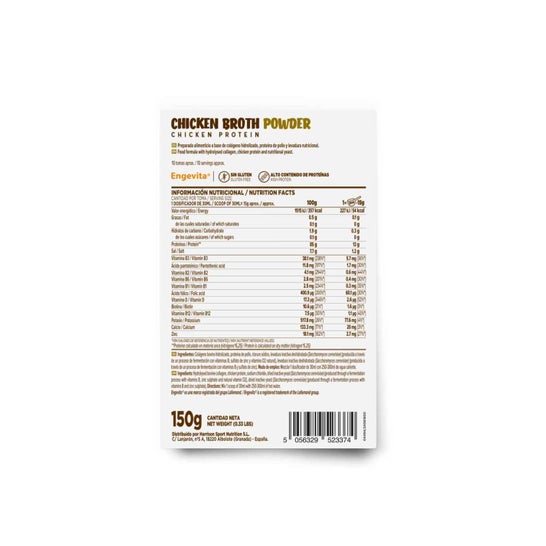 HSN Caldo Proteico de Pollo en Polvo 150g