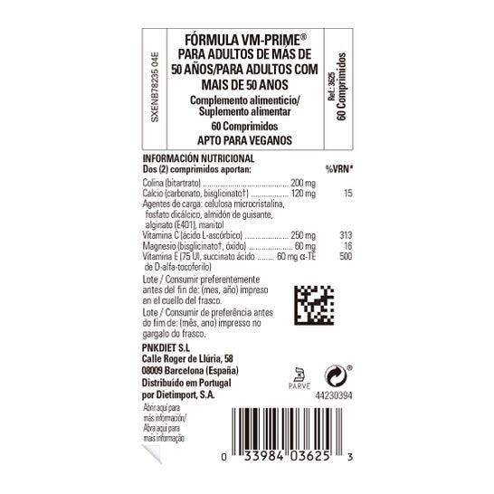 Solgar Vm-prime For Adults 50+ 60 Cap