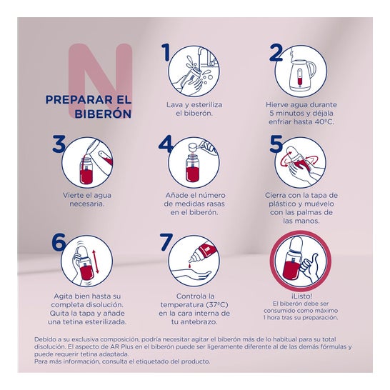 Novalac AR Plus Antiregurgitaciones Leche de Usos Especiales 0-36 meses 800 g
