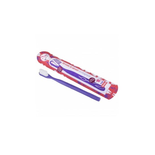 Lamazuna Rechargeable Purple Medium Toothbrush