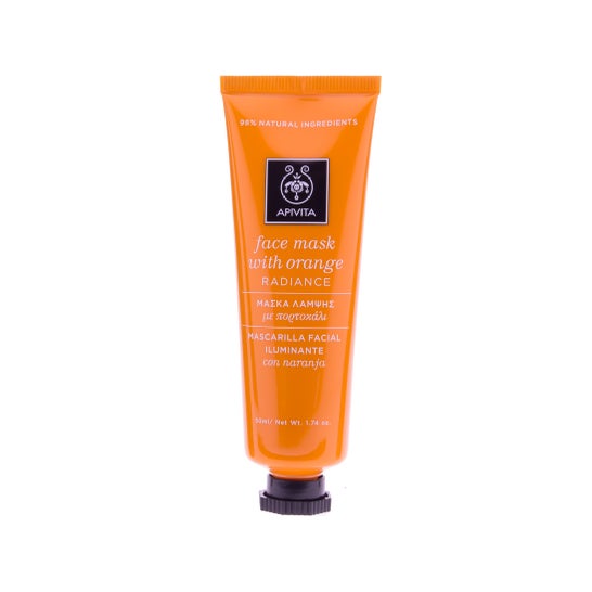 Apivita ansigtsmaske med orange 50 ml