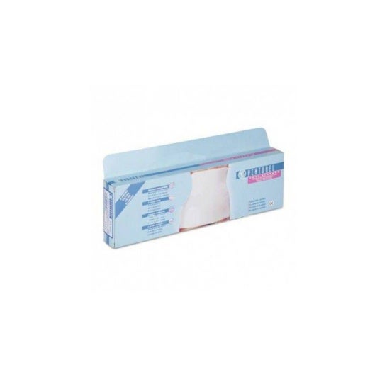 Ventubel Faja Algodón Color Blanco Talla Grande